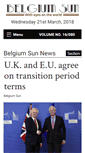 Mobile Screenshot of belgiumsun.com